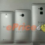 HTC One Max compared with HTC One and One mini – fingerprint scanner added on the back