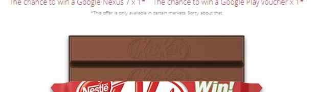 Android KitKat announcement - Nexus 7 tablets and Google Play vouchers Giveaway