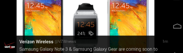 Samsung Galaxy Note 3 and Samsung Galaxy Gear coming to Verizon