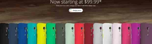 Moto X drops to $99 for AT&T,Sprint and US Cellular