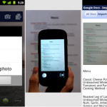 OCR lets you create documents from your photos