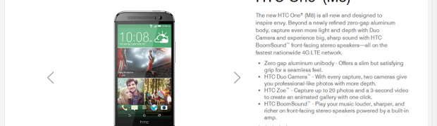 HTC One M8 Now Available on T-Mobile Right for $636