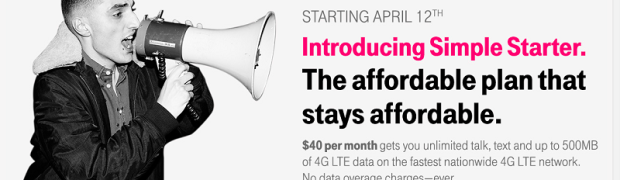 T-Mobile Announce Simple Starter $40 Plan